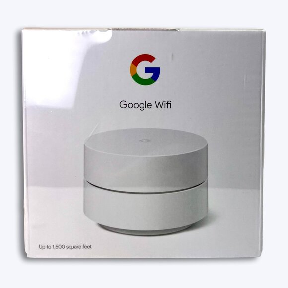 Google WiFi Point AC1200 2.4 GHz Router GA02430-US Wi-Fi Snow White Sealed NEW